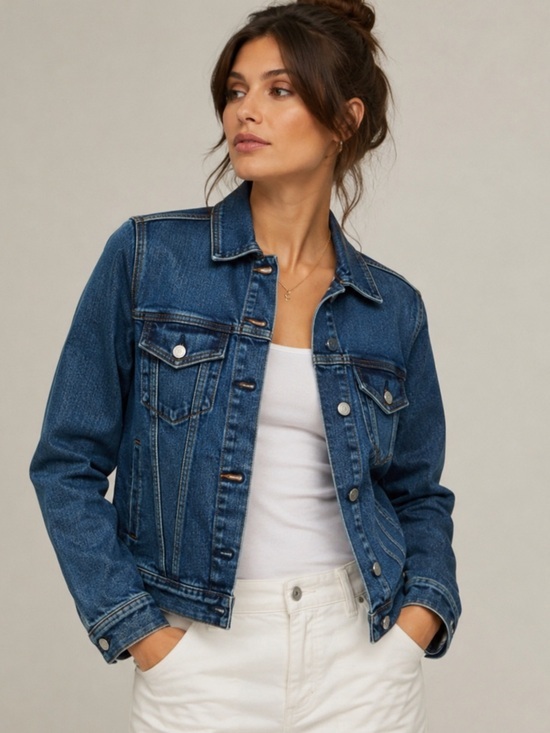 Ricki's Jackets & Blazers - NWT Ricki's Classic Indigo Blue Denim Jacket - Size Medium